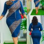 Dark blue and Gold Embroidery