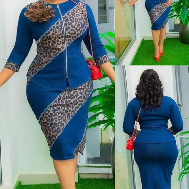 Dark blue and Gold Embroidery